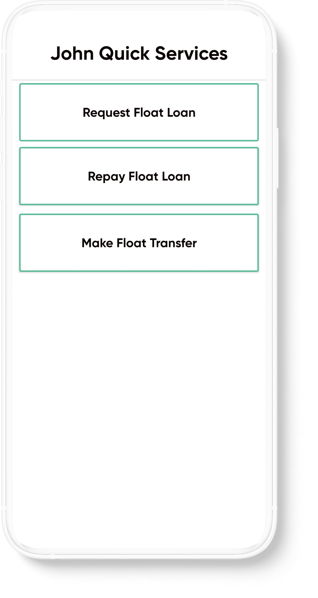 Float loans without the paperwork